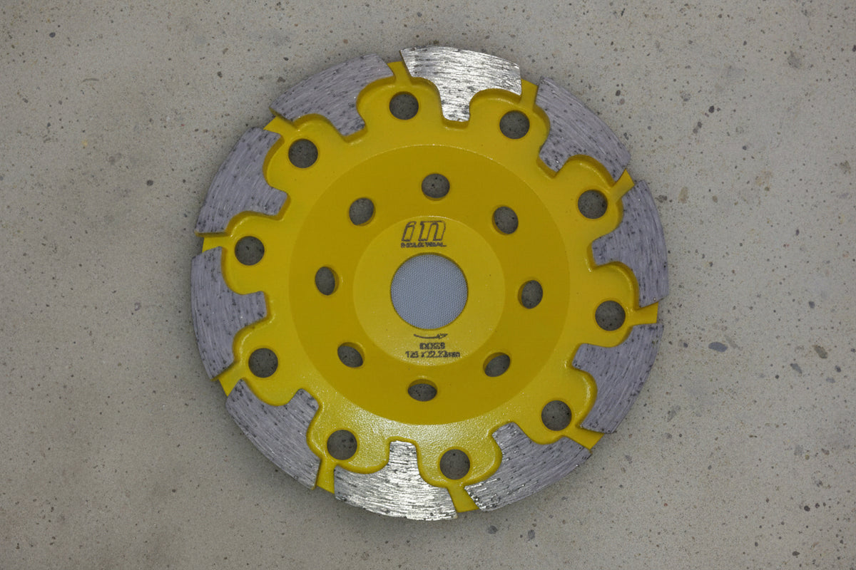 Diamantslipskål T-type 125 mm