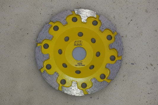 Diamantslipskål T-type 125 mm